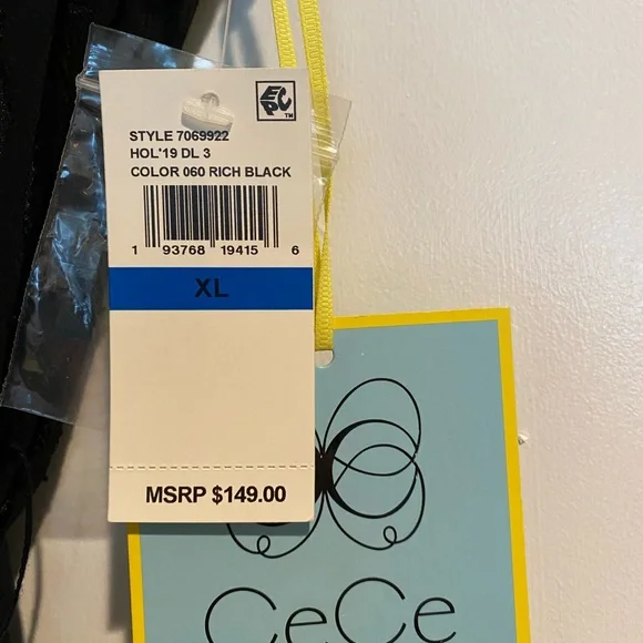 CeCe black dress - Picture 4 of 5